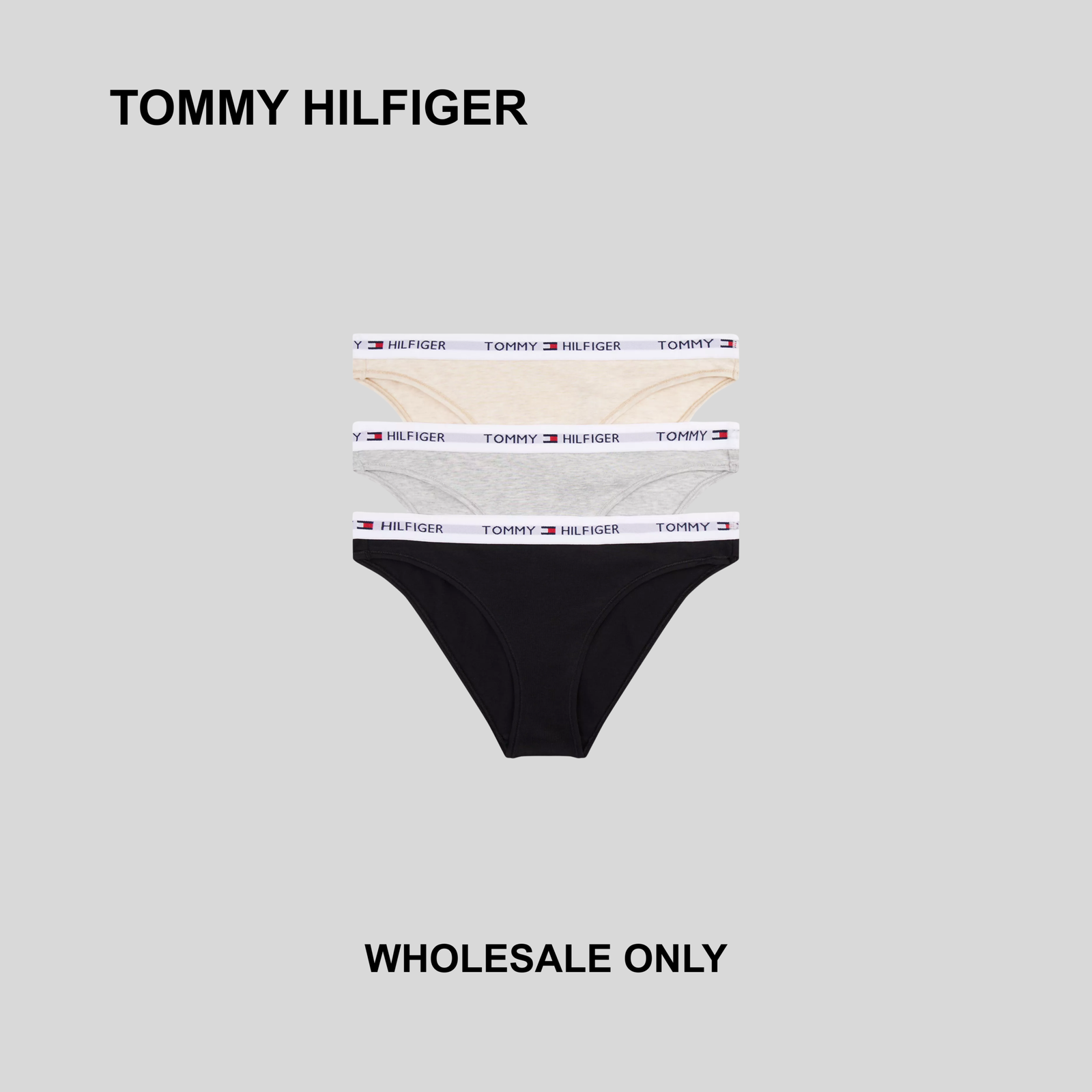 Tommy Logo Bikini Panty 3-Pack - Image 2