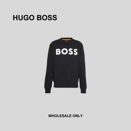 Hugo Boss Logo-print cotton-blend sweatshirt
