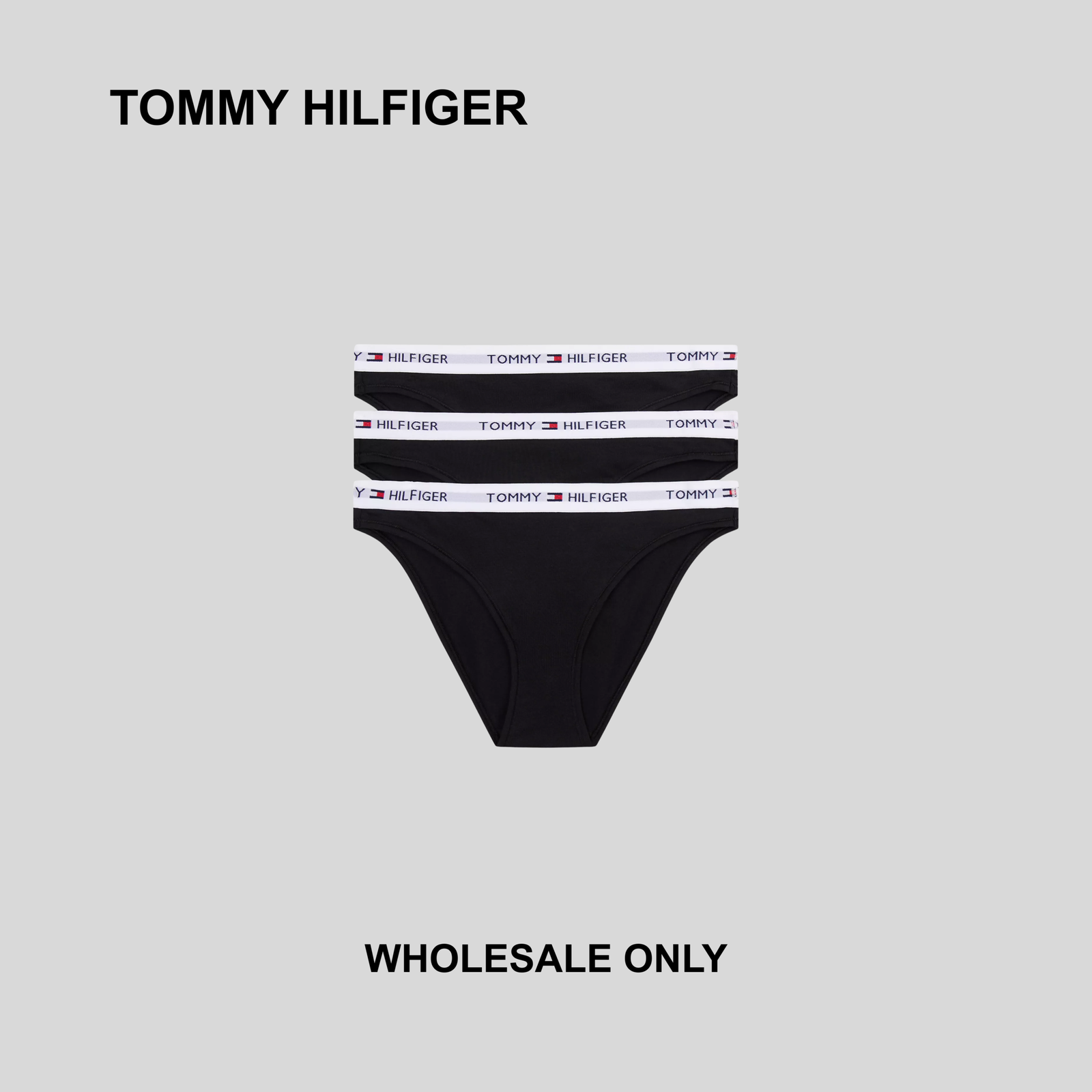 Tommy Logo Bikini Panty 3-Pack - Image 3