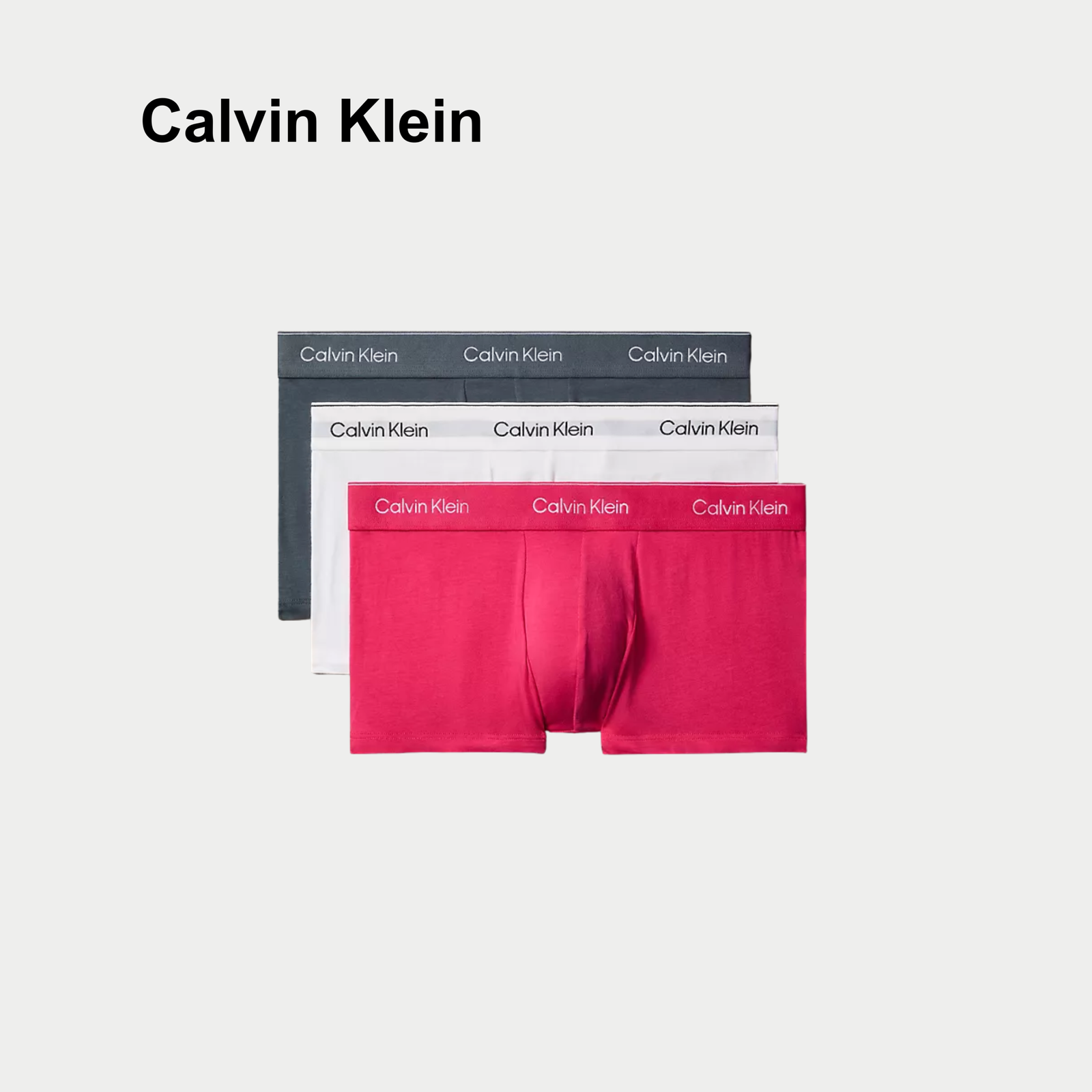 Icon Cotton Stretch 3-Pack Low Rise Trunk - Image 3