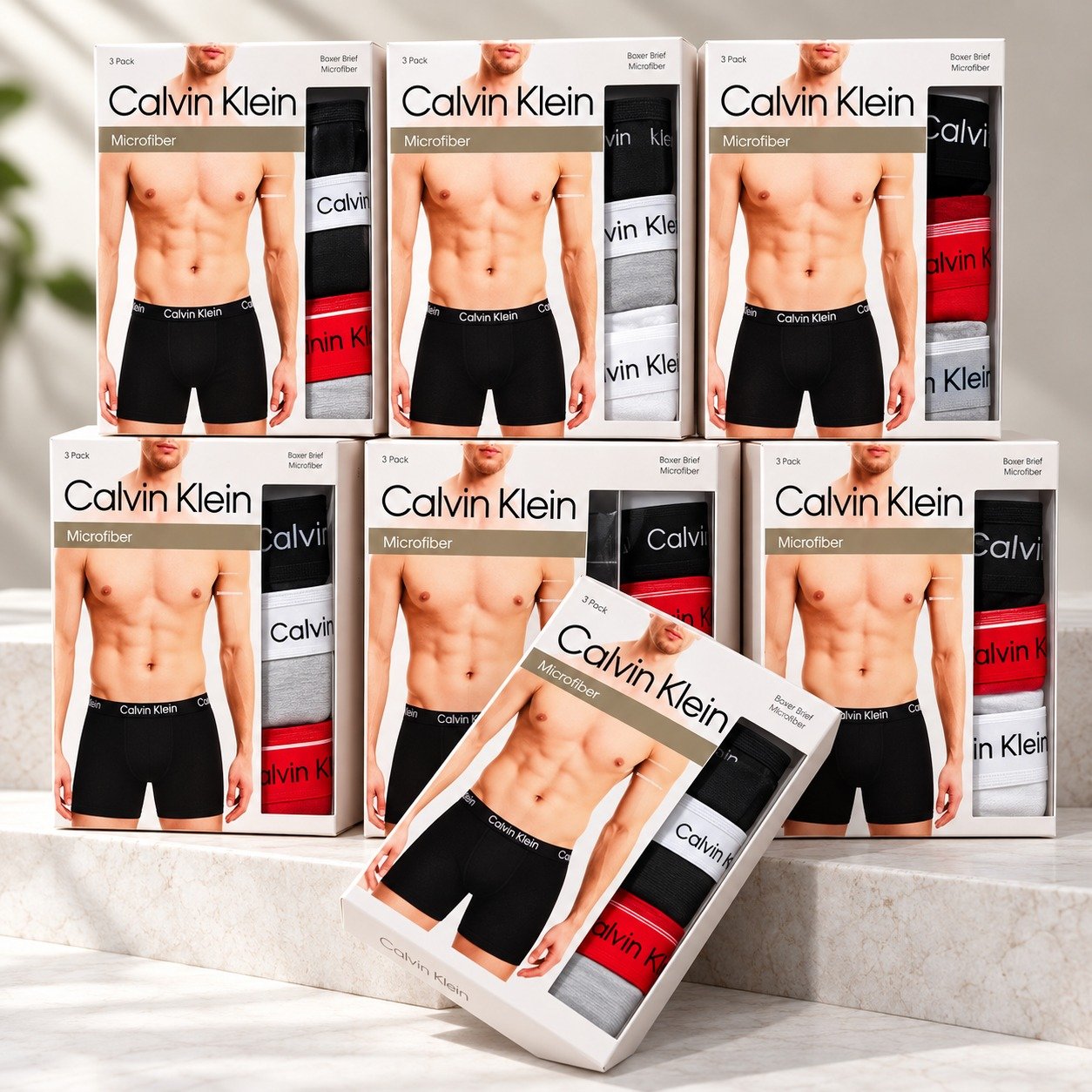 MICROFIBER 3-Pack Boxer Brief